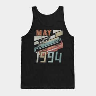 Born In MAY 1994 260th Years Old Retro Vintage Birthday Tank Top